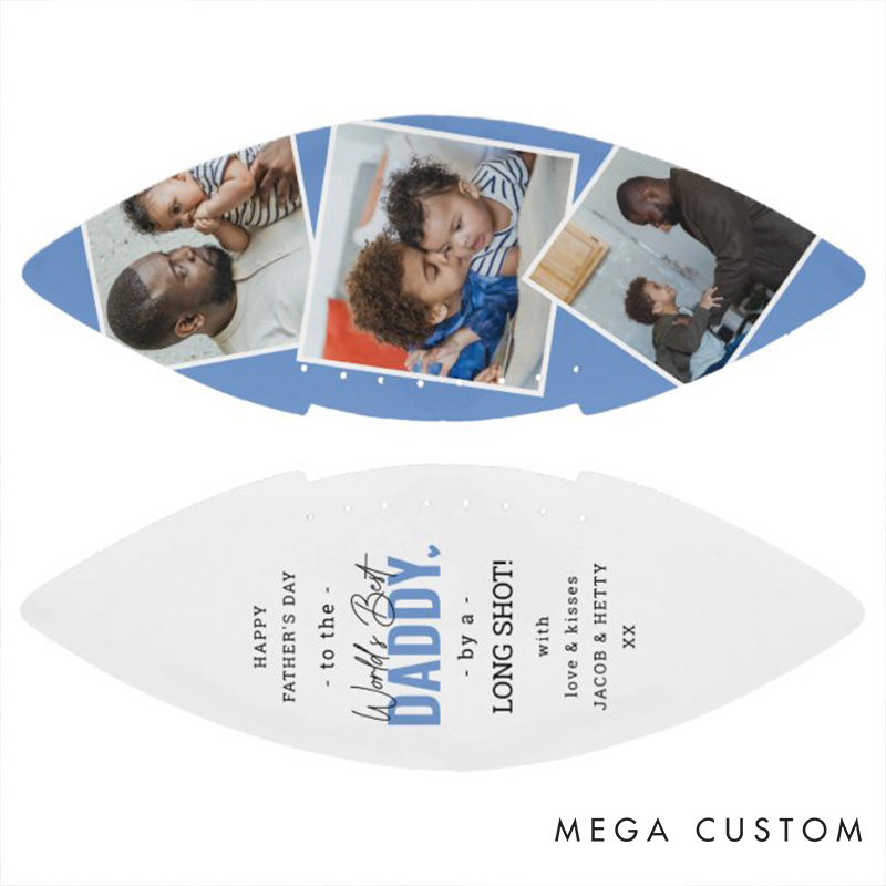 [Copy]Personalized Coach Appreciation American Football with Custom Photo and Honor Your Leader