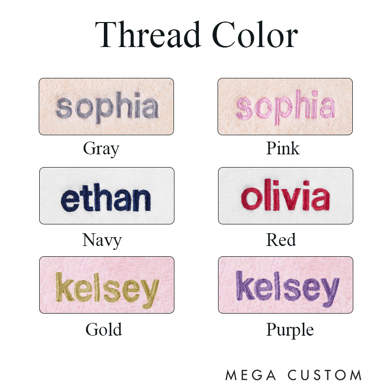 Personalized Embroidered Baby Bathrobe Baby Plush Robe with Name New Baby Gift Toddler Robe 