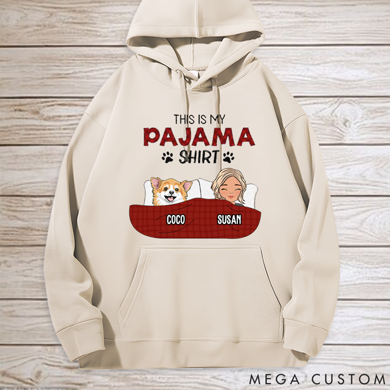 Personalized Dog Lover Pajama Shirt Classic Hoodies