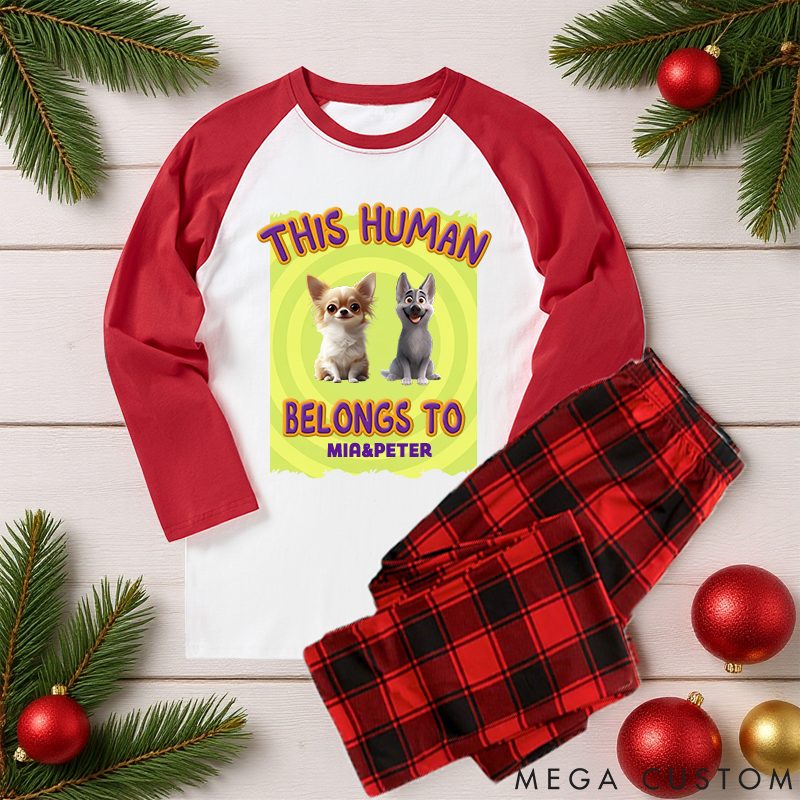 Personalized Dog Lover We Own You Human Family Matching