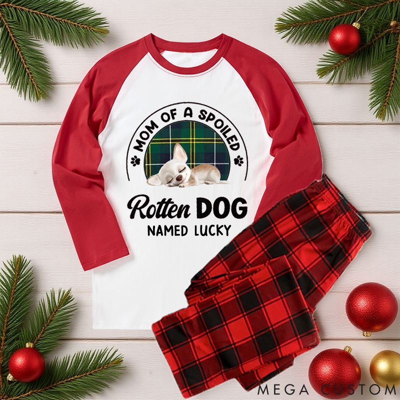 Personalized Dog Lover My Spoiled Dog Family Matching