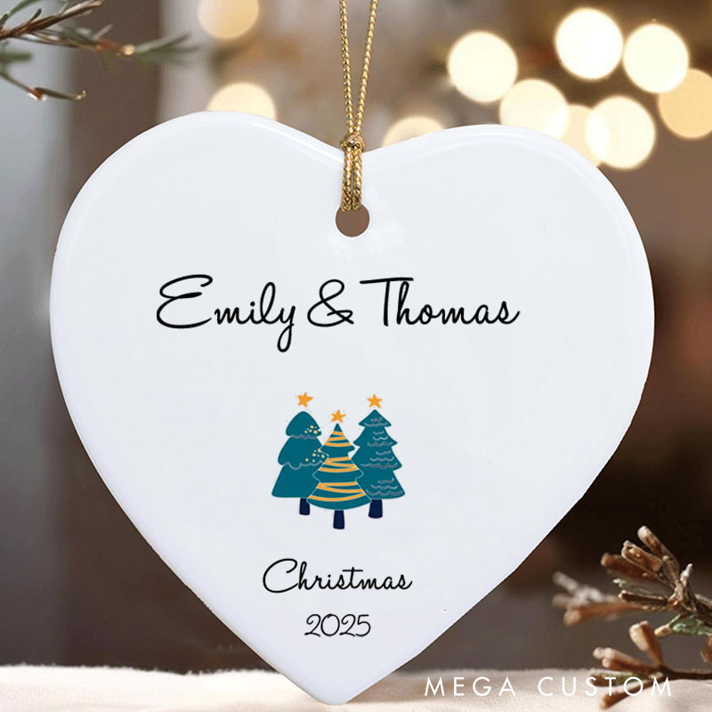 Personalized Christmas Trees Ornament Fantastic Couple Christmas Gift Ornament Husband Wife Holiday Ornament Gift Xmas Gift for Couple