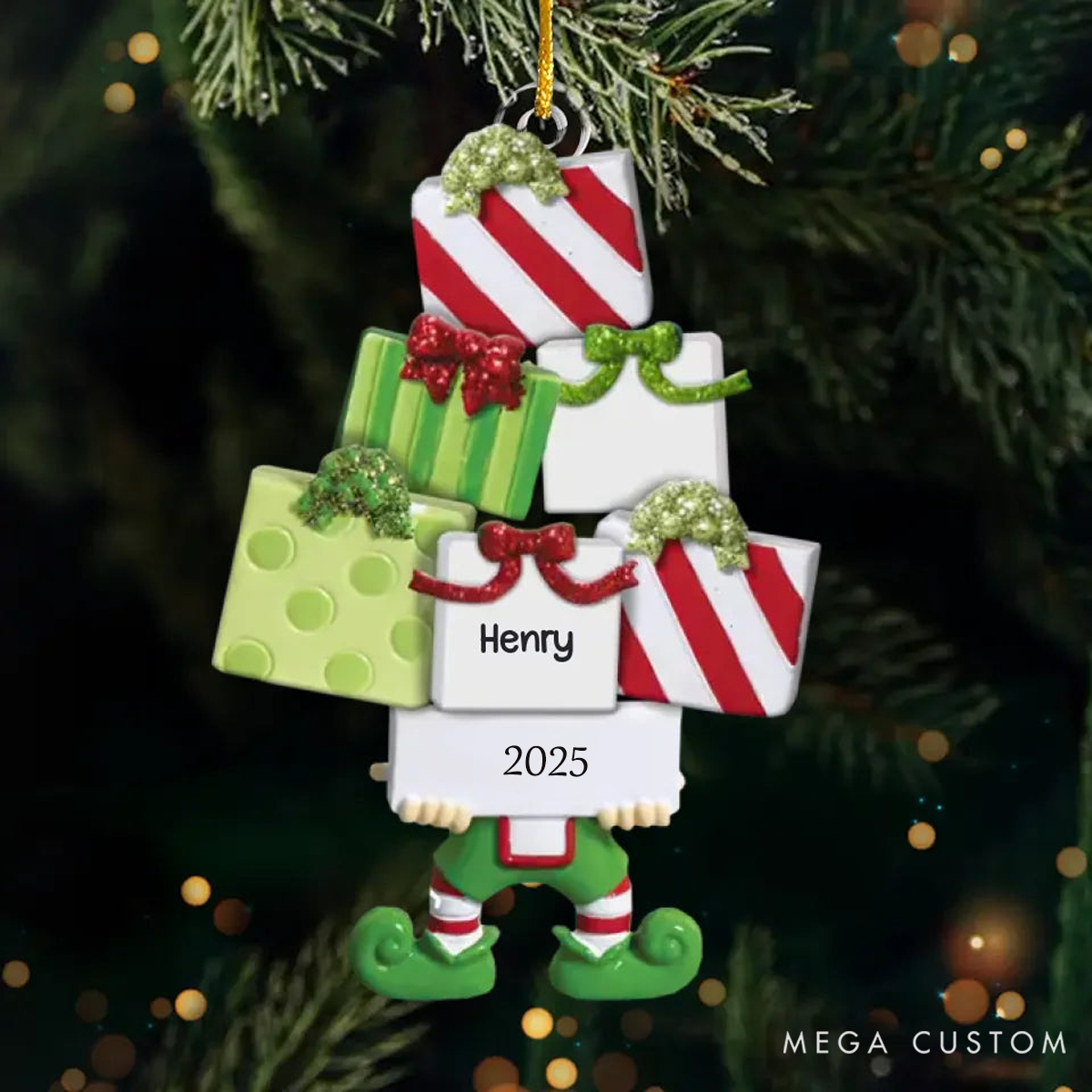 Personalized Acrylic Christmas is a Time to Feel the Love of Family Unique Christmas Ornament 