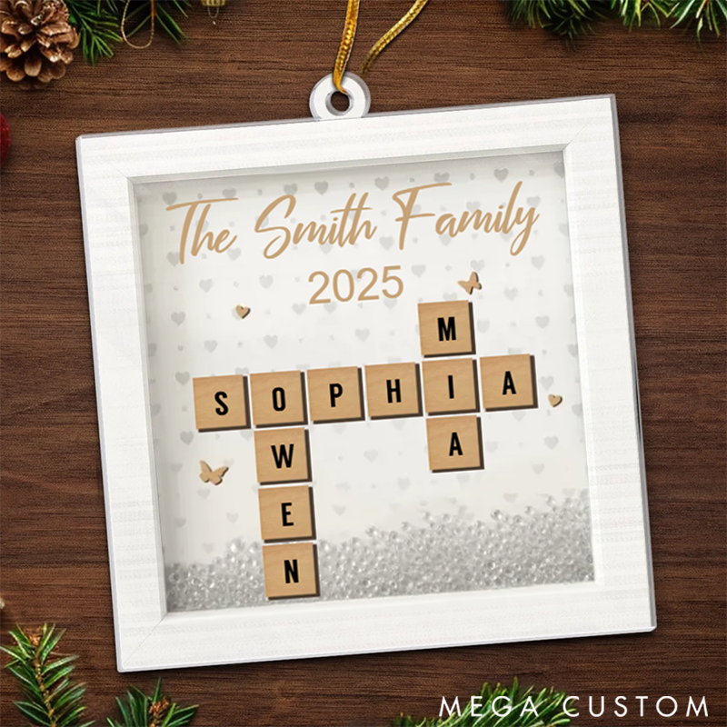 Personalized Family Christmas Ornaments Cherished Moments Shine the Brightest