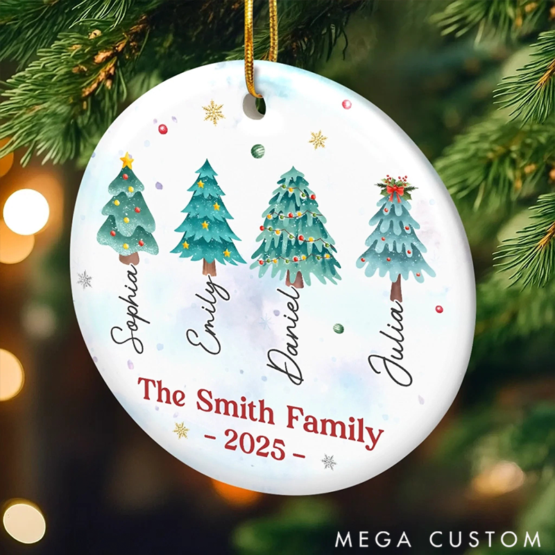 Personalized Family Christmas Ornaments Where Love Always Begins