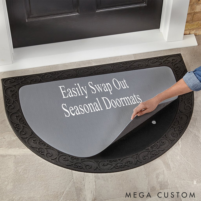 Personalized Welcome Doormat Custom Family Name Rug Perfect Housewarming Gift for New Home Stylish Entryway Decor Durable Indoor Outdoor Mat