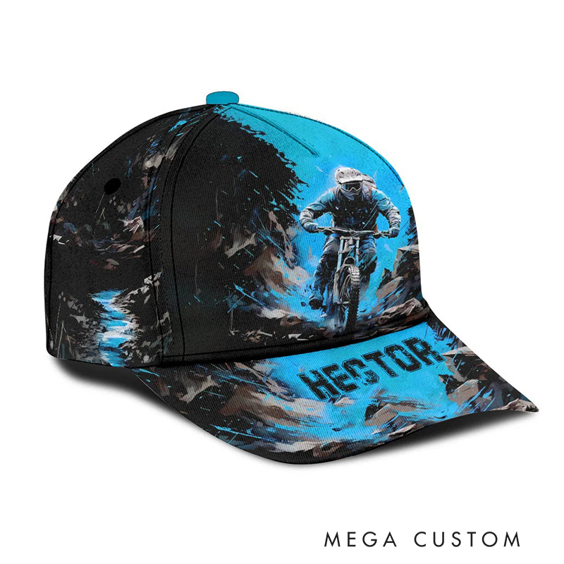 Personalized Cool Dirt Bike Riding Classic Cap for Cycling Lovers