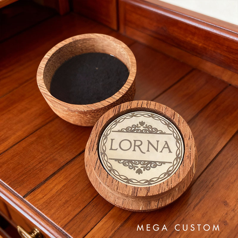 Personalized Couple Date Night Decision Coin with Wood Box Newlyweds Flip to Decide Coin Valentine's Day Gift for Boyfriend Girlfriend Husband Wife