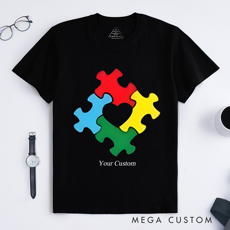 Personalized Mental Health Autism Awareness T-Shirt