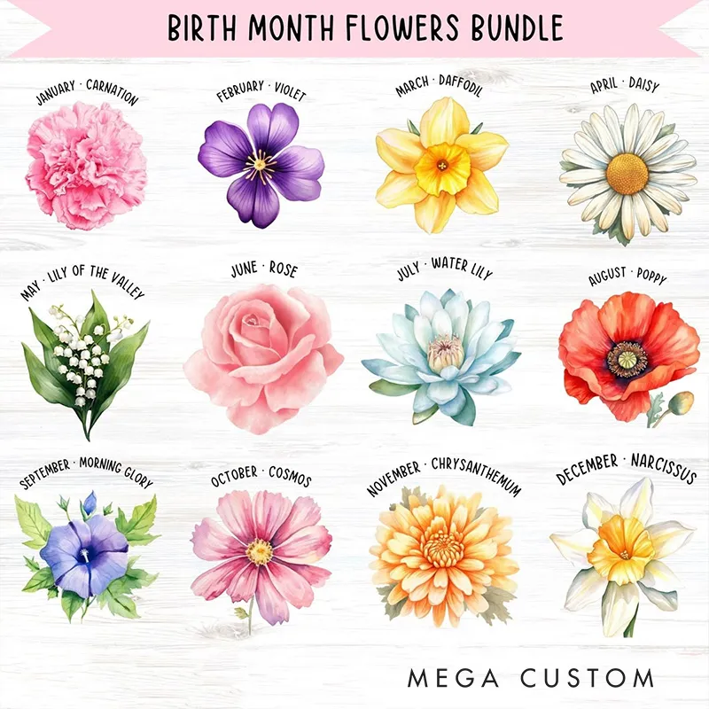 Personalized Virgin Mary Throw Pillow with Birthflower and Name Home Decor Religious Pillow Catholic Gift Faith Gift Mass Pillow