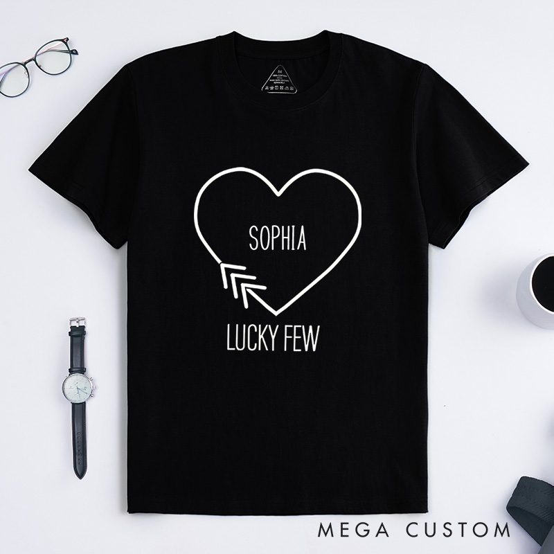 Personalized Down Lucky Few Syndrome Awareness T-Shirt