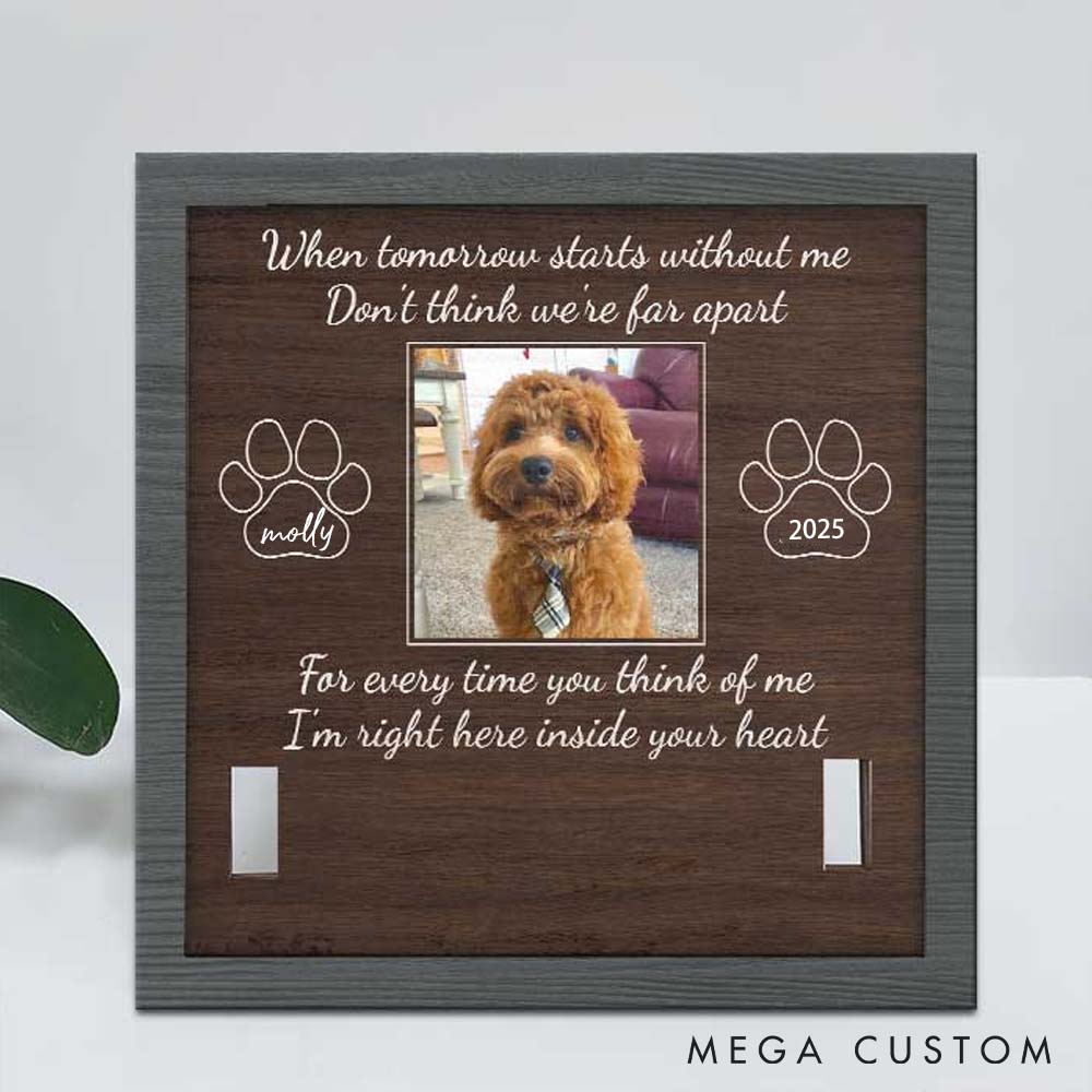 Personalized Pet Lover Your Love is a Treasure Pet Collar Holder