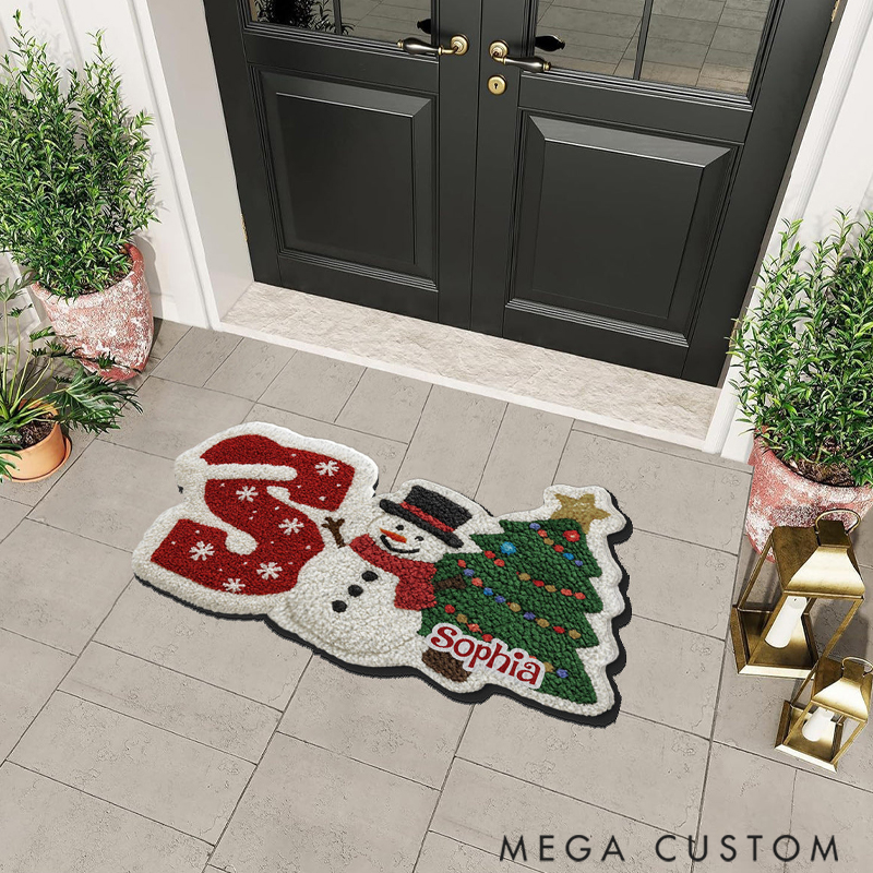 Personalized Family Non-Slip Doormats Holiday Christmas Gifts for Your Loved Ones