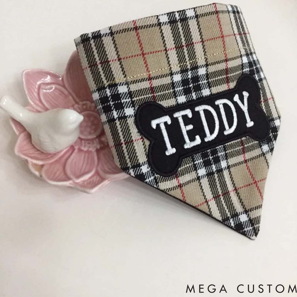 Personalized Dog Lover Cute Dog Bandana Pet Bandana