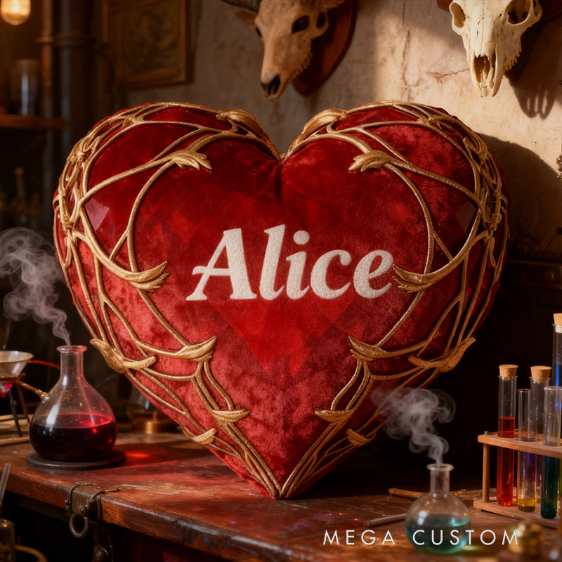 Personalized Magical Immortal Heart Pillow Embark on a Magical Journey Graphic 3D Print Pillow for Kids and Magic Lovers