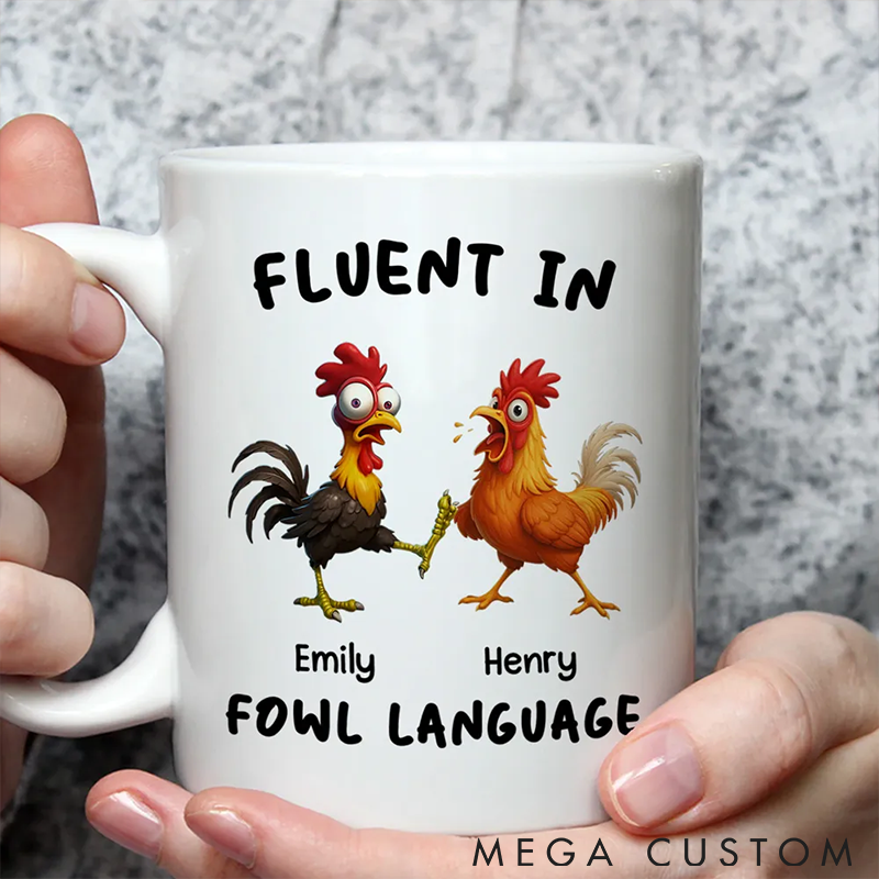 Personalized Pet Lover Fluent in Mugs