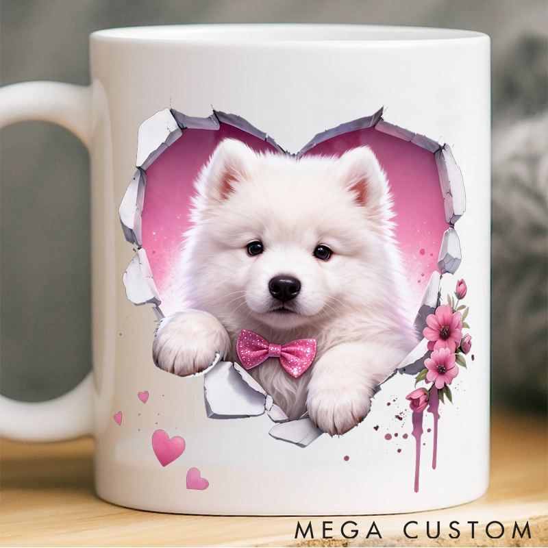 Personalized Pet Lover 3D Valentines Pet Photo Rugs