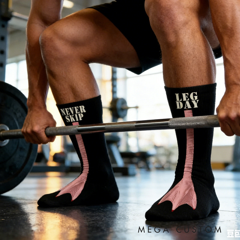 Personalized Gym Humour Socks Workout Buddy Fun Printed Designer Footwear Gift Perfect Gift for Your Loved One Who Enjoys Fitness Birthday Christmas Gift ideas for Gym Lovers