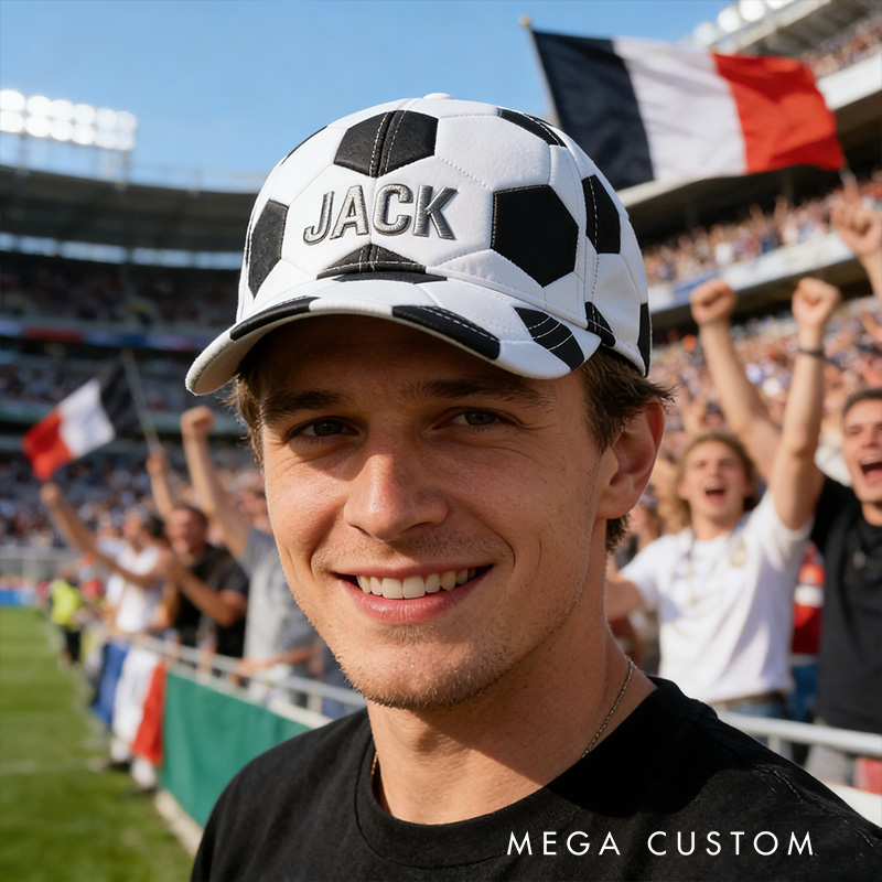 Personalized Soccer Cap with Custom Name and Wear Your Passion Proudly