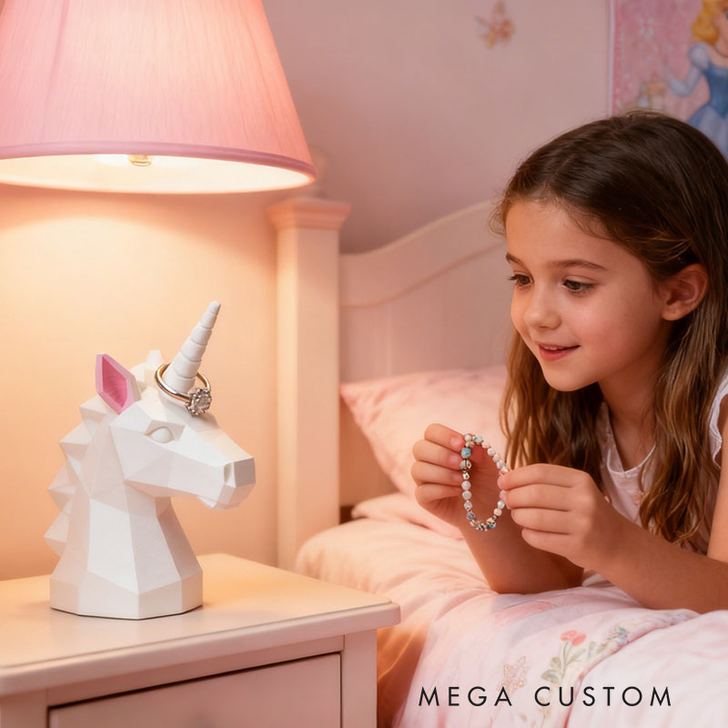 Dream Horse Ring Holder Decor Gift Ring Dish Unique Cute Ring Holder for Ring Display 3D printed plastic