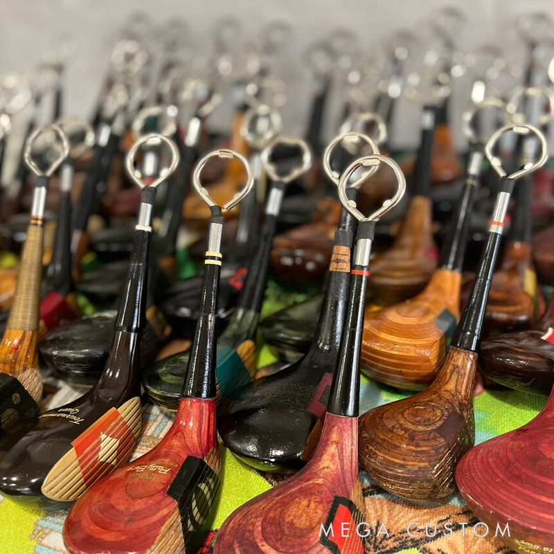 Personalized Golf Club Bottle Opener. Homemade from Repurposed Vintage Golf Drivers, Sports Gifts! Grads, or birthday, Father's Day, tournaments