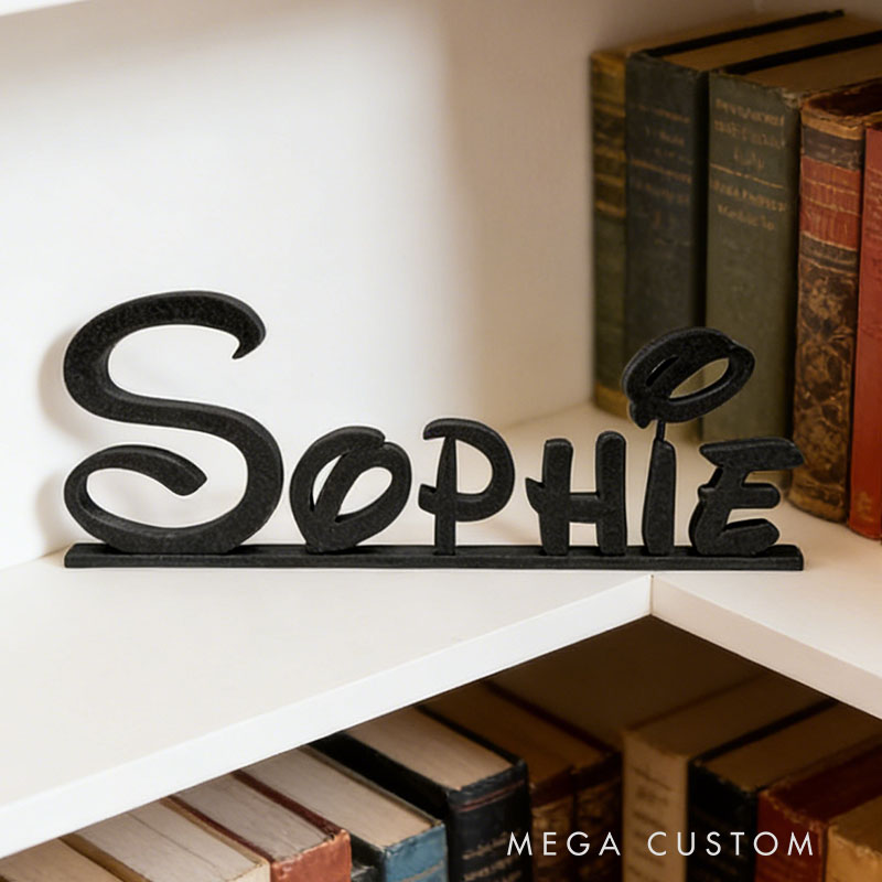 Personalized Desk Name Plate Custom Name Perfect Graduation Teacher Holiday Gift