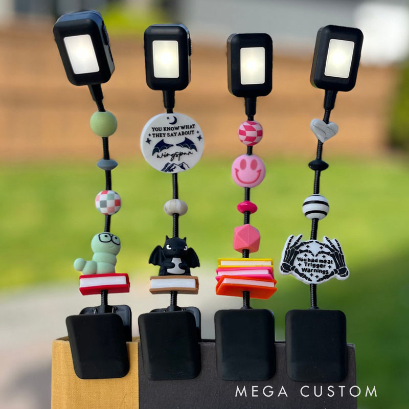 Personalized Rechargeable Reading Mates Light Perfect Gift for Book Lovers