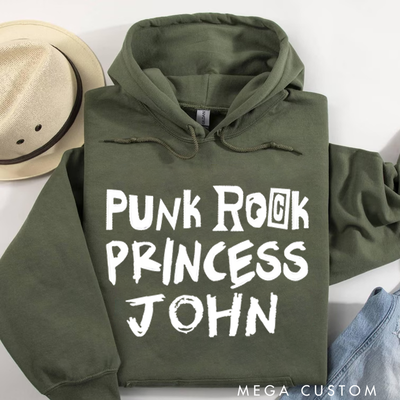 Personalized Classic Hoodies Punk Rock Lovers Hoodie