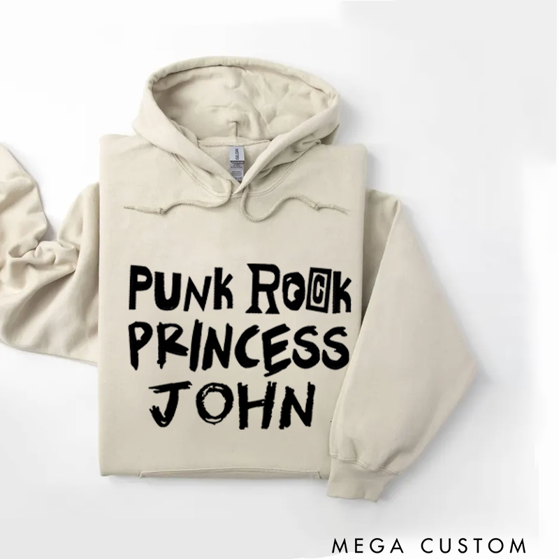 Personalized Classic Hoodies Punk Rock Lovers Hoodie