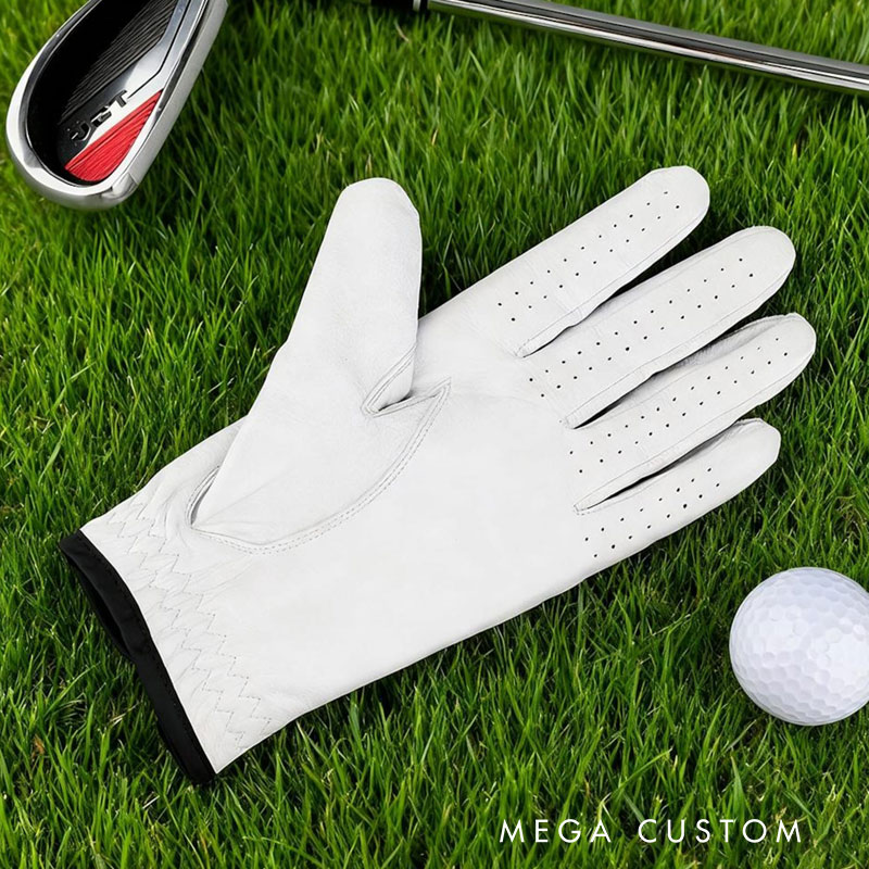 Personalized Golf Glove Golf Accessories Custom Pattern Name Gift For Golf Lovers 