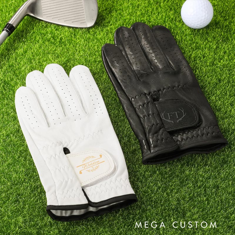 Personalized Golf Glove Golf Accessories Custom Pattern Name Gift For Golf Lovers 