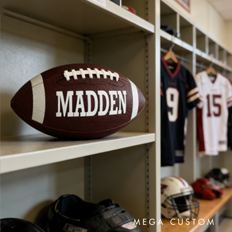 Personalized Football Custom Name Football Football Player Gift for Football Lovers