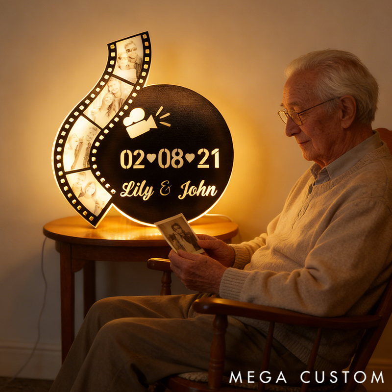Personalized Couple LED Lights Valentine's Day Gift