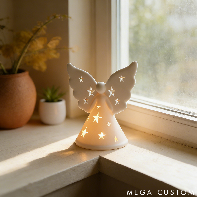 Angel Candleholder Elevates Home Decor with Elegant Style Perfectly Suited for Any Occasion