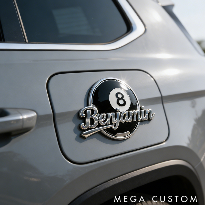 Personalized Car Badge Adds Unique Charm to Your Cherished Ride