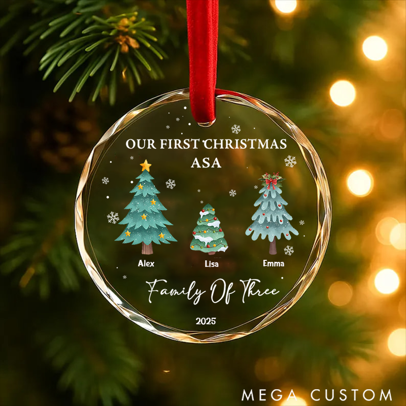 Personalized Holiday Christmas Ornament a Heartwarming Touch for Your Festive Home Decor