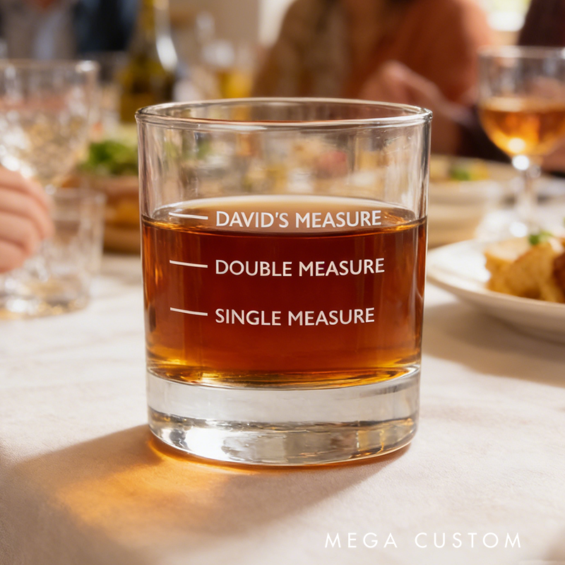 Personalised Measures Message Tumblers Whisky Glass Gifts Ideas Presents 