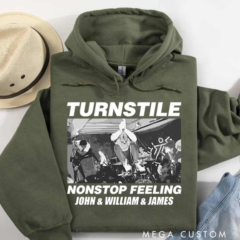 Personalized Classic Hoodies Music Lovers and Artist Graphic Shirt for Gift Hoodie