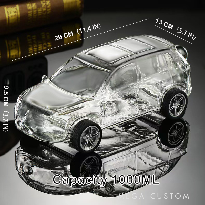 Personalized Car Shaped Whiskey Decanter Unique Custom Name Gifts