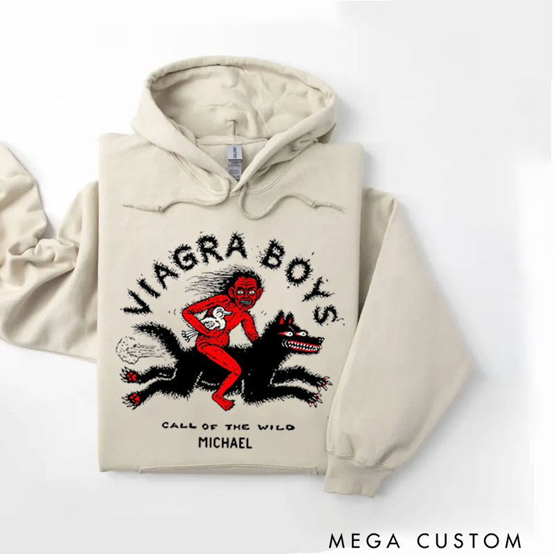 Personalized Classic Hoodies Unique and Underground and Swedish Post-Punk and Music and Handmade and Cotton and High Quality Hoodie