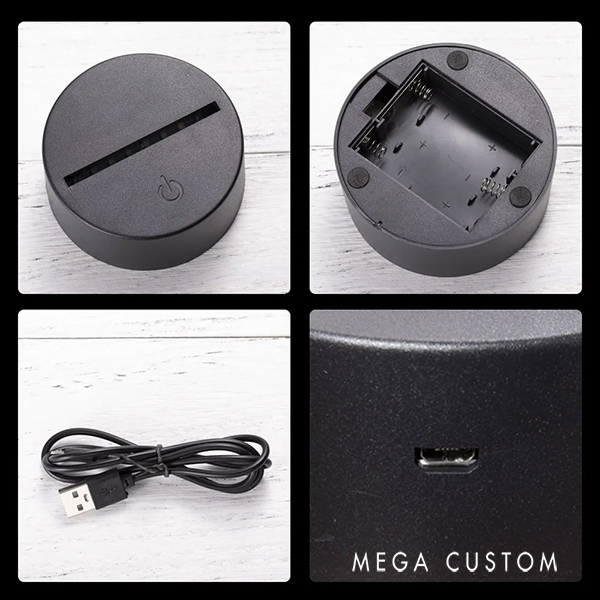 Personalized Cartoon Owl Christmas Tree Night Light Custom Name LED Night Light Children's Gifts Romantic Gifts for Christmas and New Year's Indoor Holiday Parties