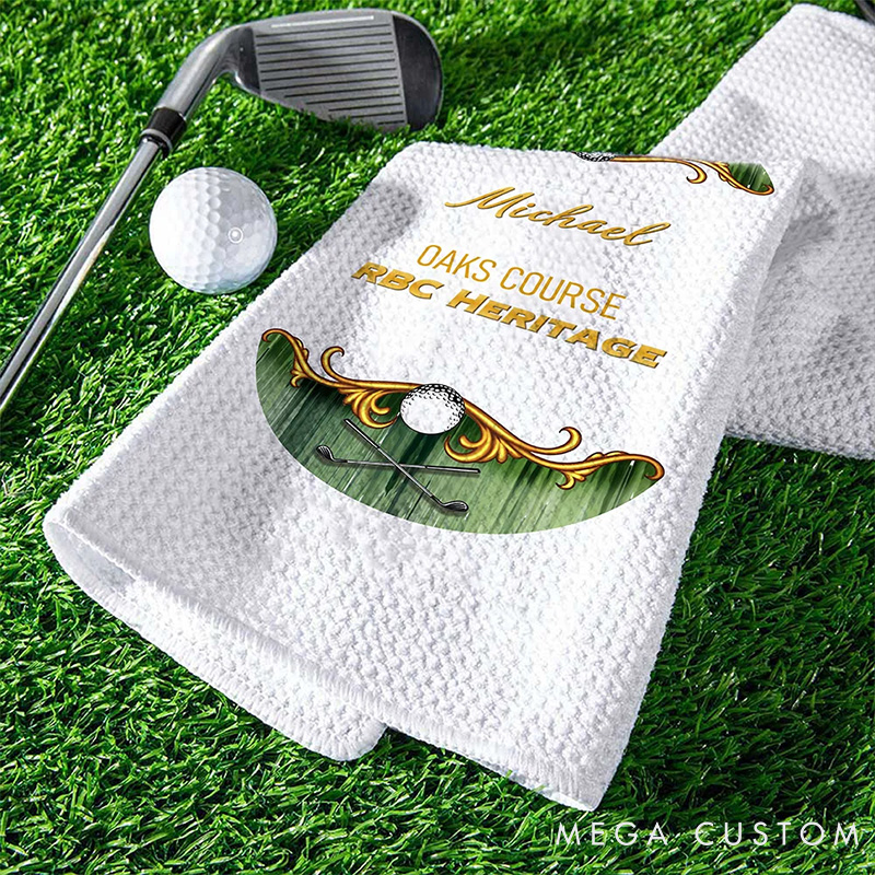 [Copy]Personalized Golf Towel with Custom Name and Unique Custom Designs