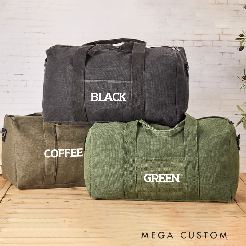 Personalized Gym Duffle Bag Spacious Durable for Gym Lover Carrying Workout Gear or Travel Essentials