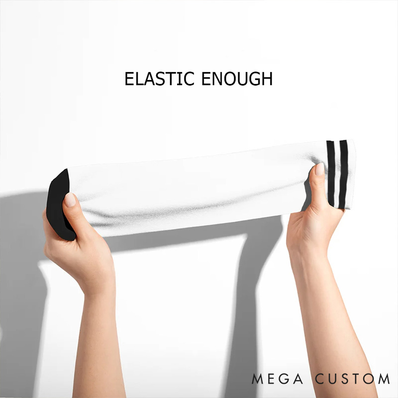 Personalized Basketball Socks with Custom Name for Basketball Lovers Players