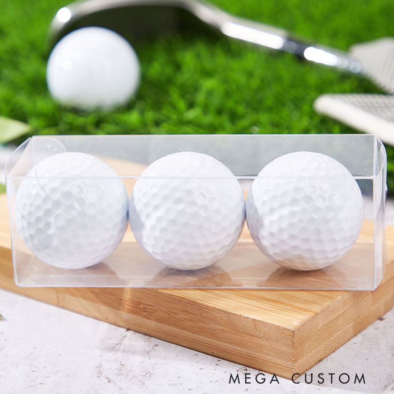 Personalized Golf Ball with Custom Photo and Funny Text for Golf Enthusiasts and Unique Gifts