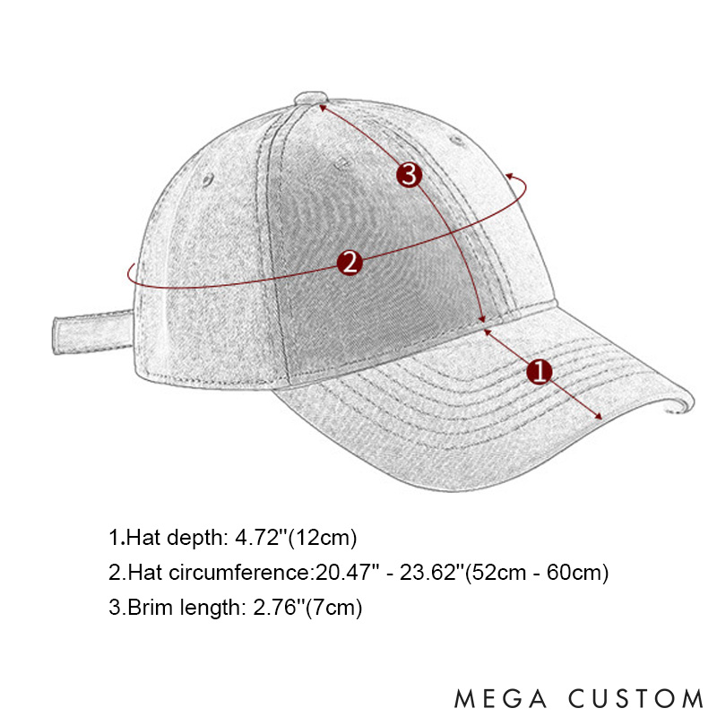 Personalized Cat Lover Cool Cat Father Washed Cap