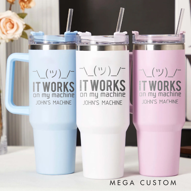 Personalized Programmers Engineers Technology Lovers Tumbler Gifts for Geek Nerd