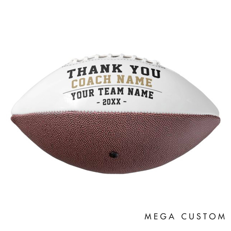 [Copy]Personalized American Football with Custom Photo and Celebrate Your Player's Passion