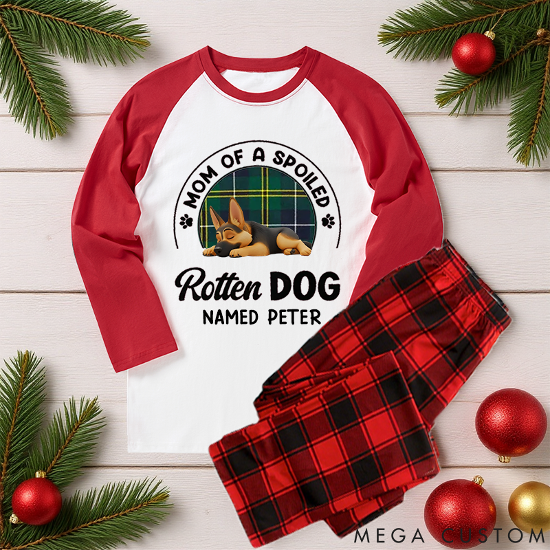 Personalized Dog Lover My Spoiled Dog Family Matching