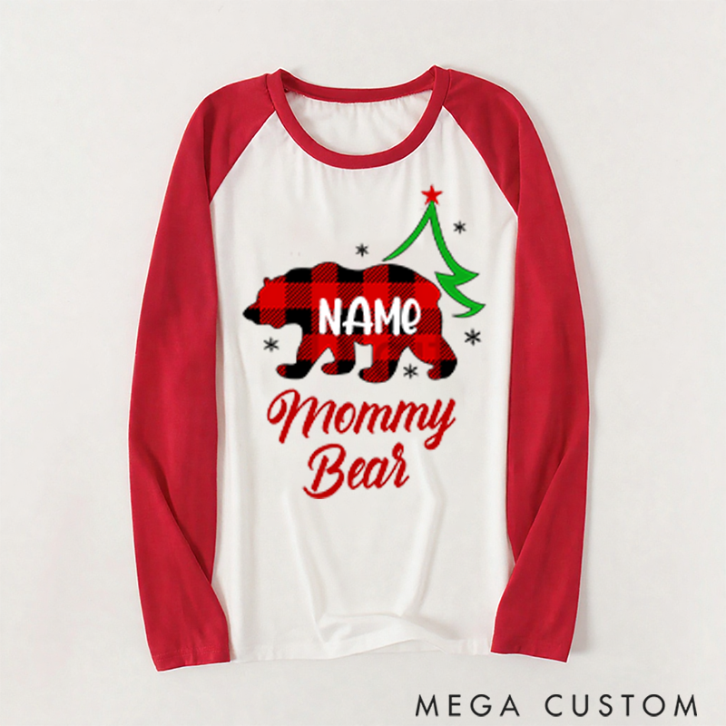 Personalized Christmas Bear Pajamas for Families to Spread Holiday Cheer and Warmth